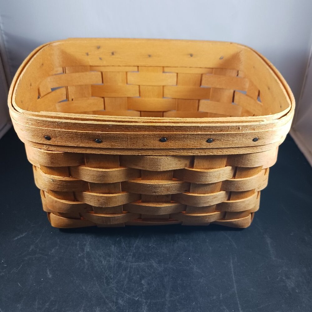 1998 Longaberger Basket Angled Top
